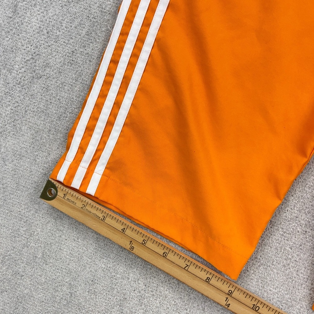 Vintage Adidas Pants Women Medium Tennessee Orange Cropped Baggy Y2K 2000s - Picture 7 of 14